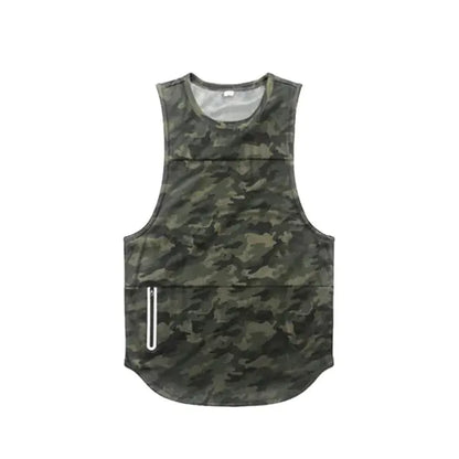 Men's Bodybuilding Sleeveless Workout Tank Top