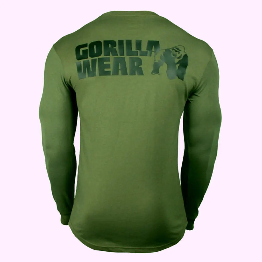 Men's Cotton Long Sleeve Workout T-Shirt (New Style)