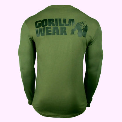 Men's Cotton Long Sleeve Workout T-Shirt (New Style)